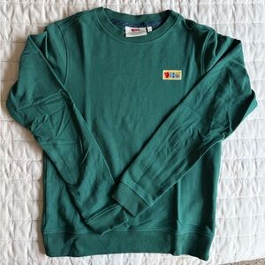 Fjallraven Arctic Green Crewneck Sweater